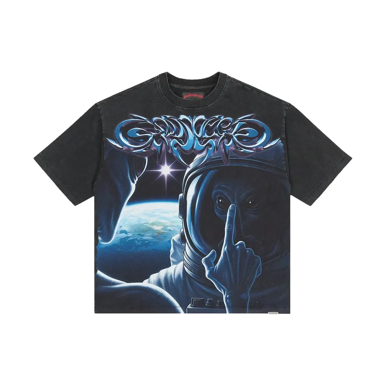 Godspeed First Contact 2 T-Shirt Black Produktfoto
