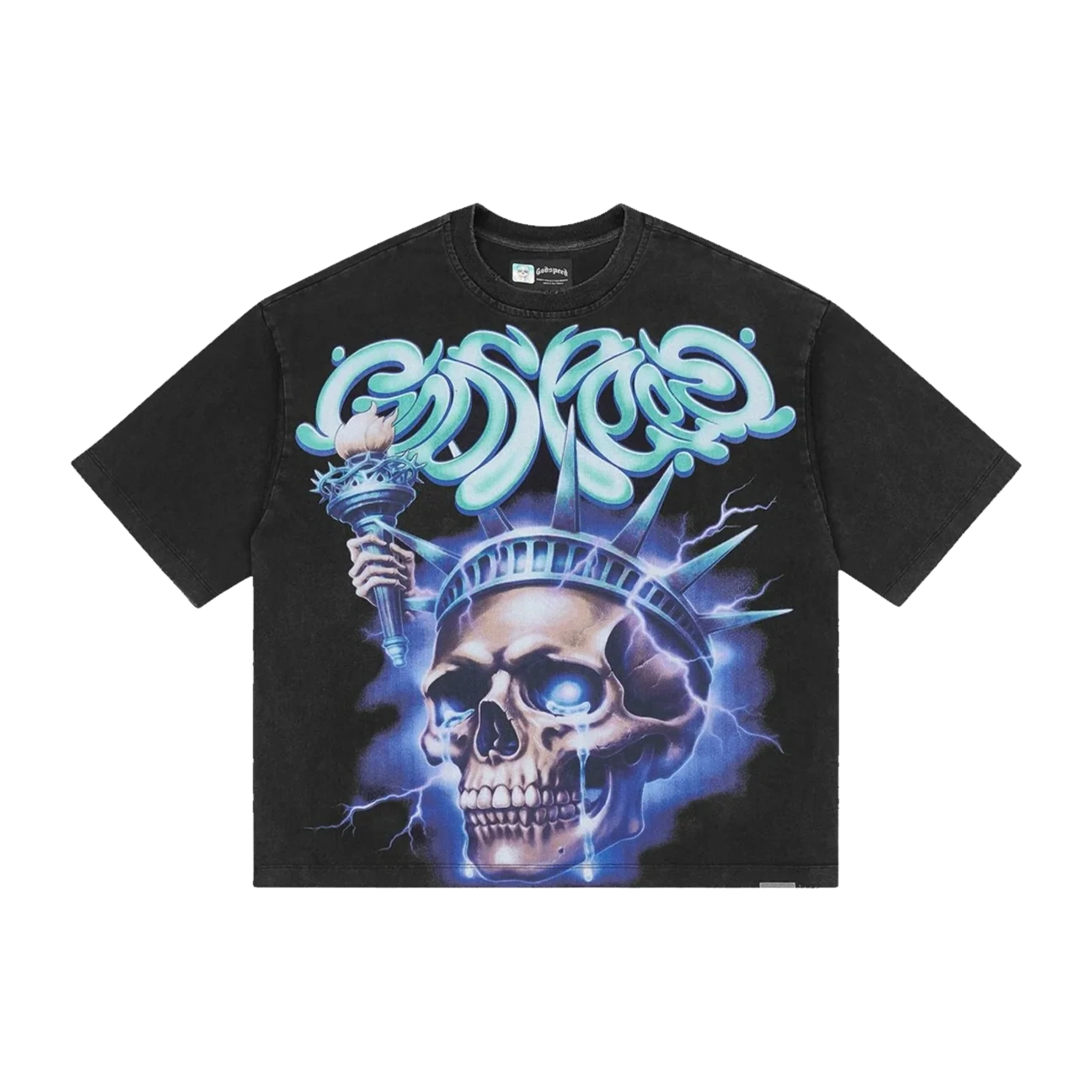 Godspeed Liberty Tears T-Shirt Black Produktfoto