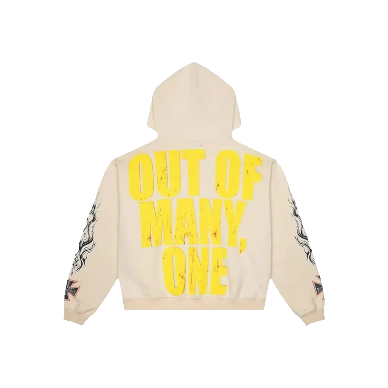 Godspeed Long Lonely Road Hoodie Bone - Image 1