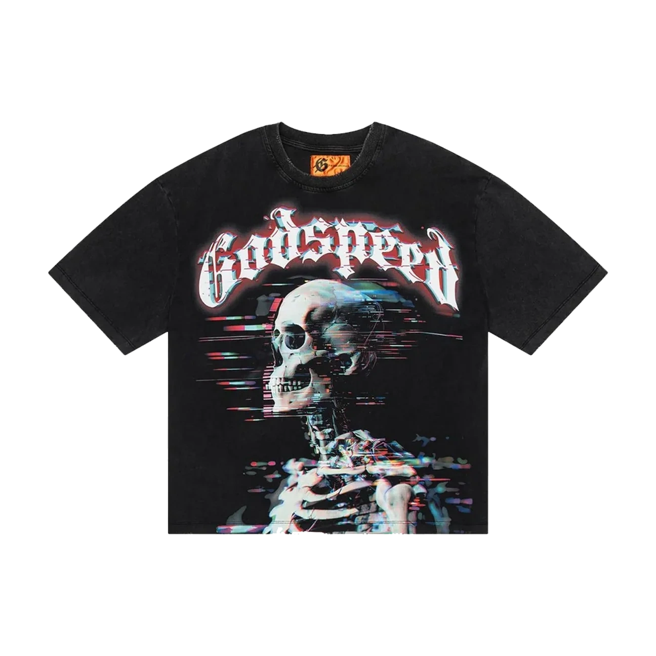 Godspeed Matrix Glitch T-Shirt Black Produktfoto