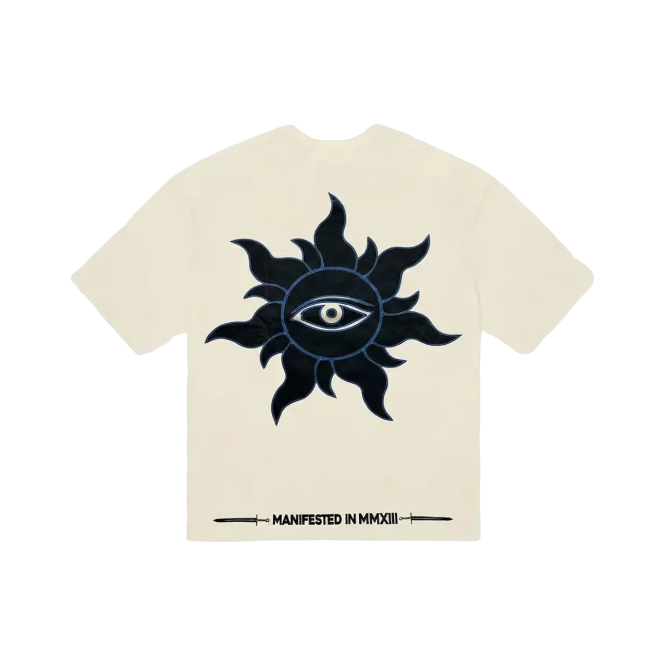 Godspeed Miami UFO T-Shirt Cream - Image 1