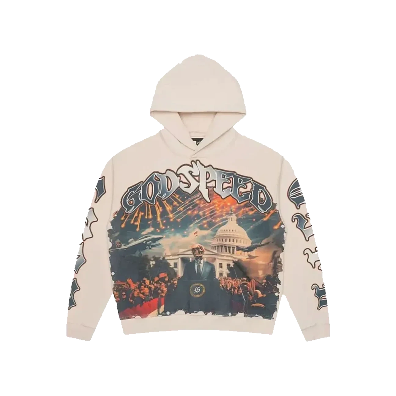 Godspeed R.O.R. Hoodie Bone Produktfoto