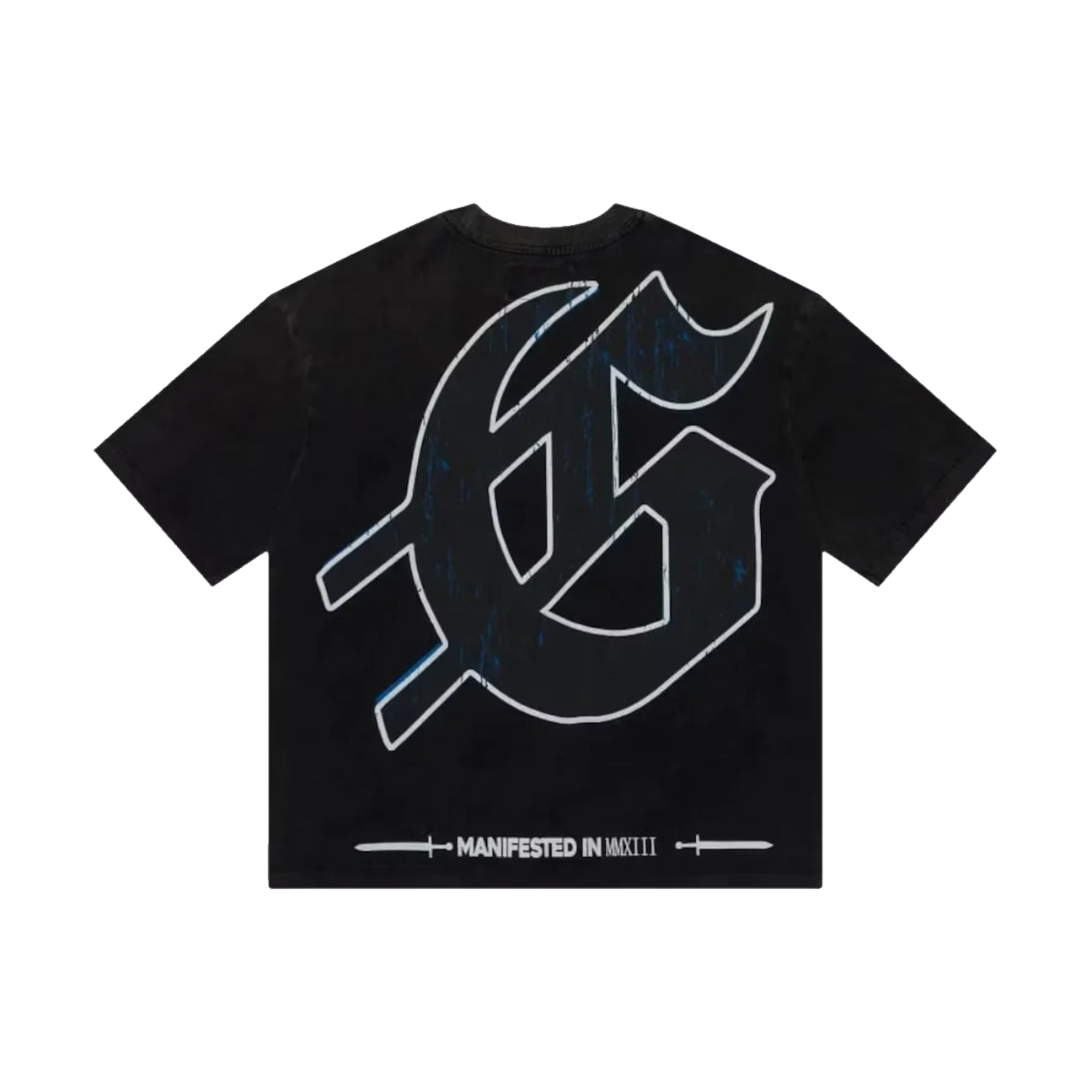Godspeed Smell the Roses T-Shirt Black Wash - Image 1