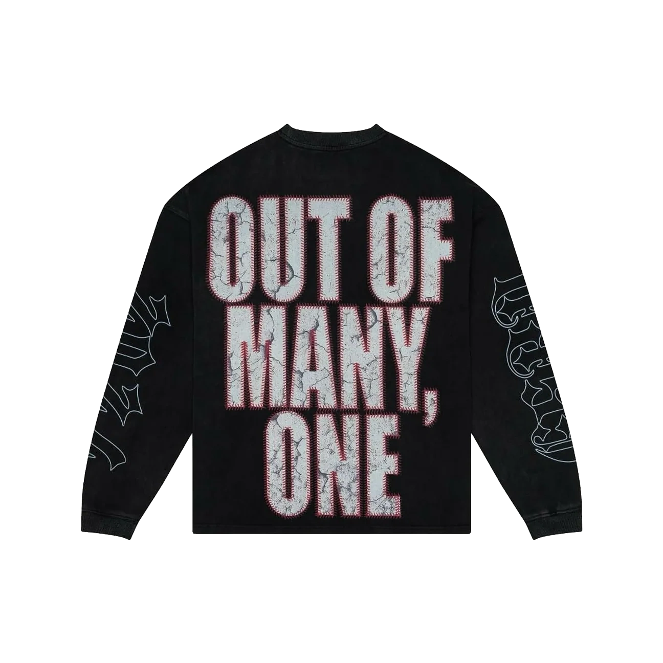 Godspeed Strike Out Long-Sleeve T-Shirt Black - Image 1