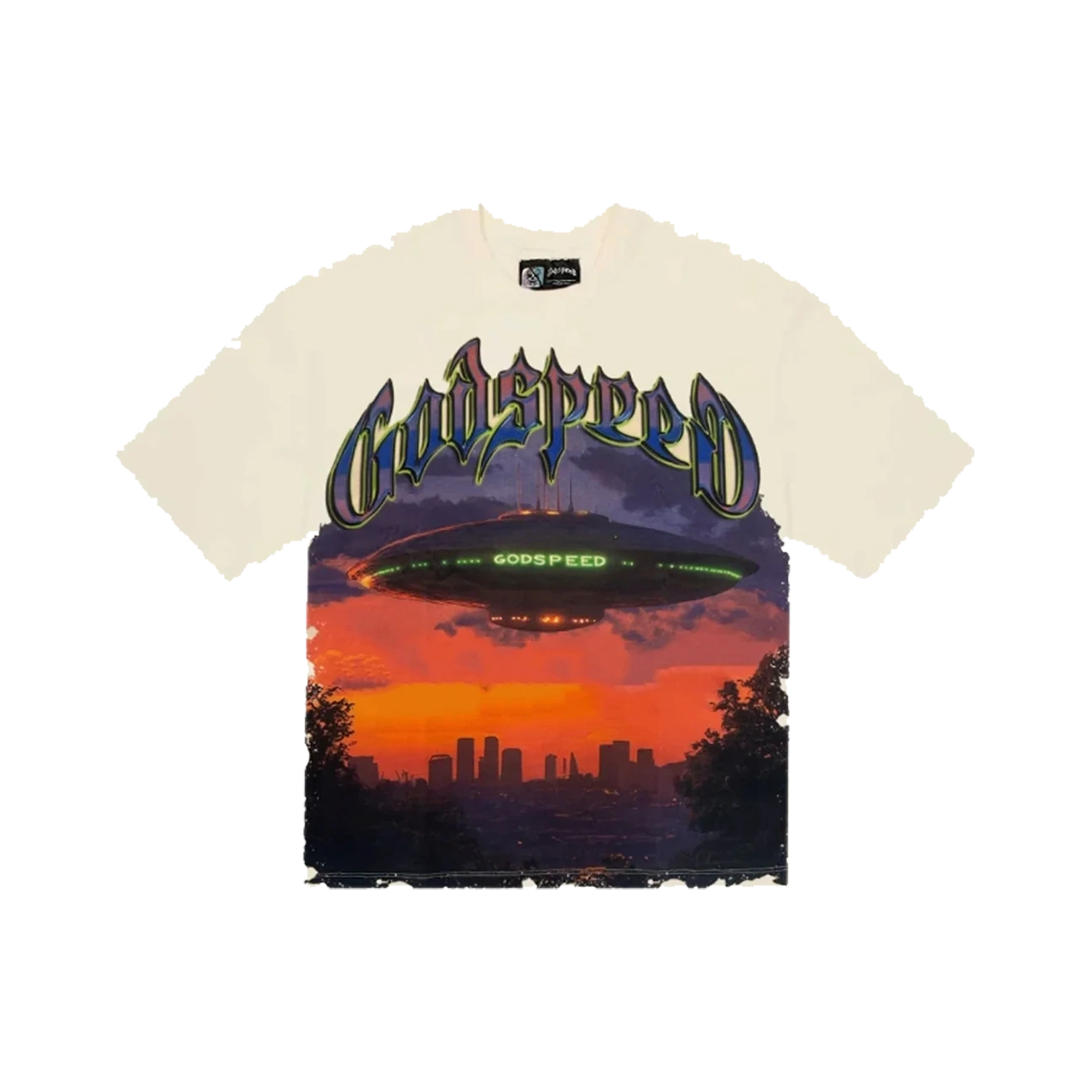 Godspeed U.A.P T-Shirt Bone Produktfoto