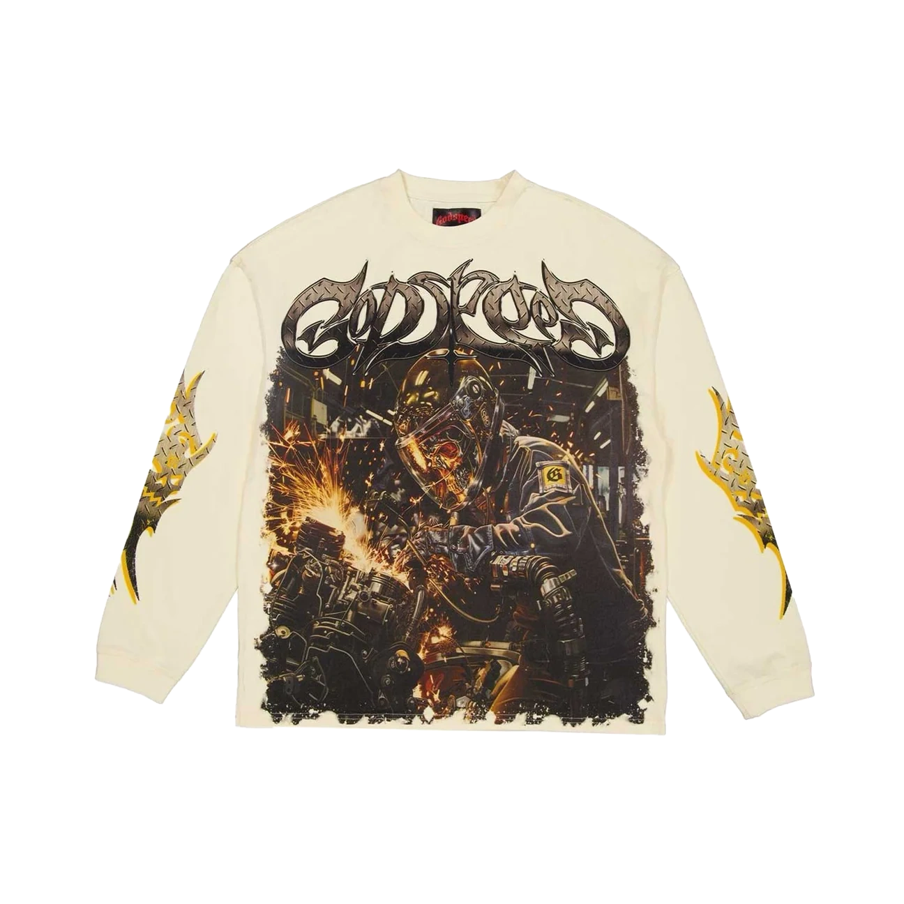Godspeed Under Construction Longsleeve Bone Produktfoto