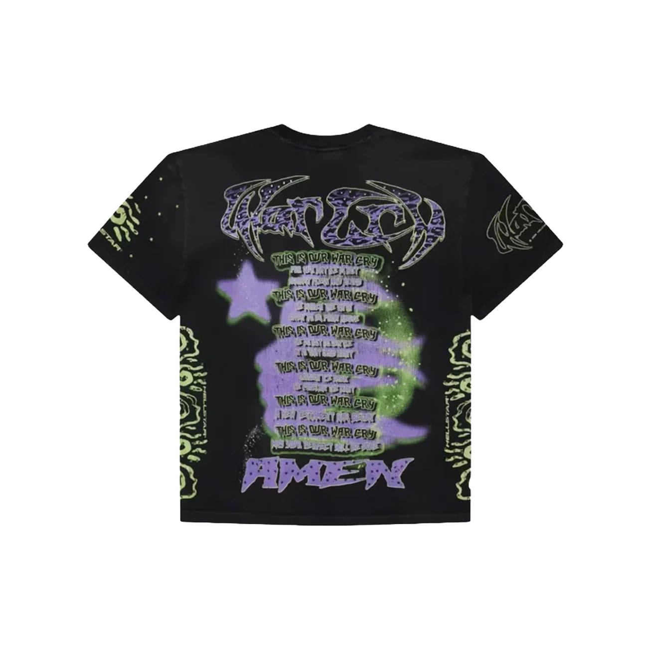 Hellstar Amen T-Shirt Black - Image 1