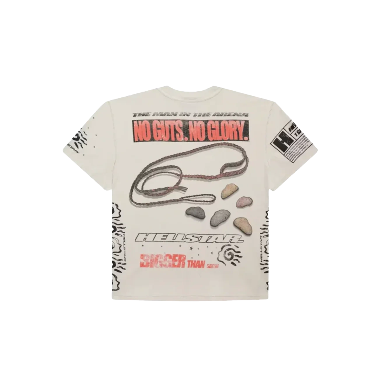 Hellstar Kill Your Goliath T-Shirt White - Image 1