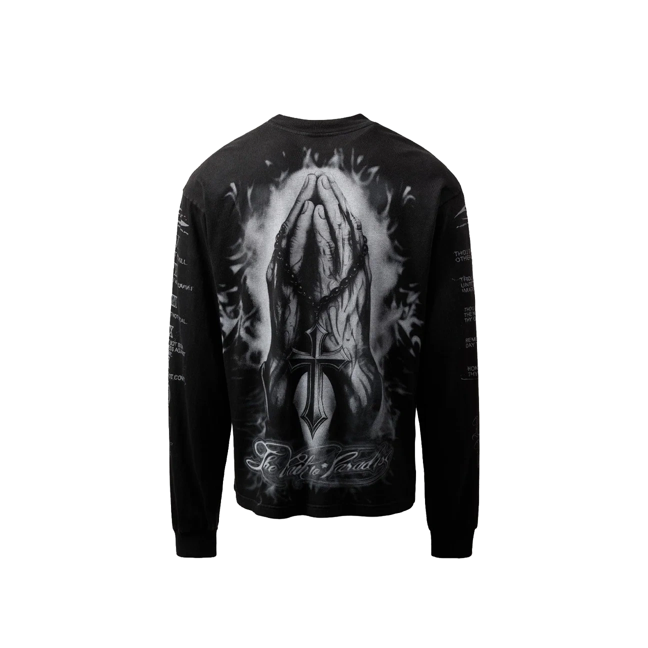 Hellstar Laugh Now Cry Later Long-Sleeve Black - Image 1