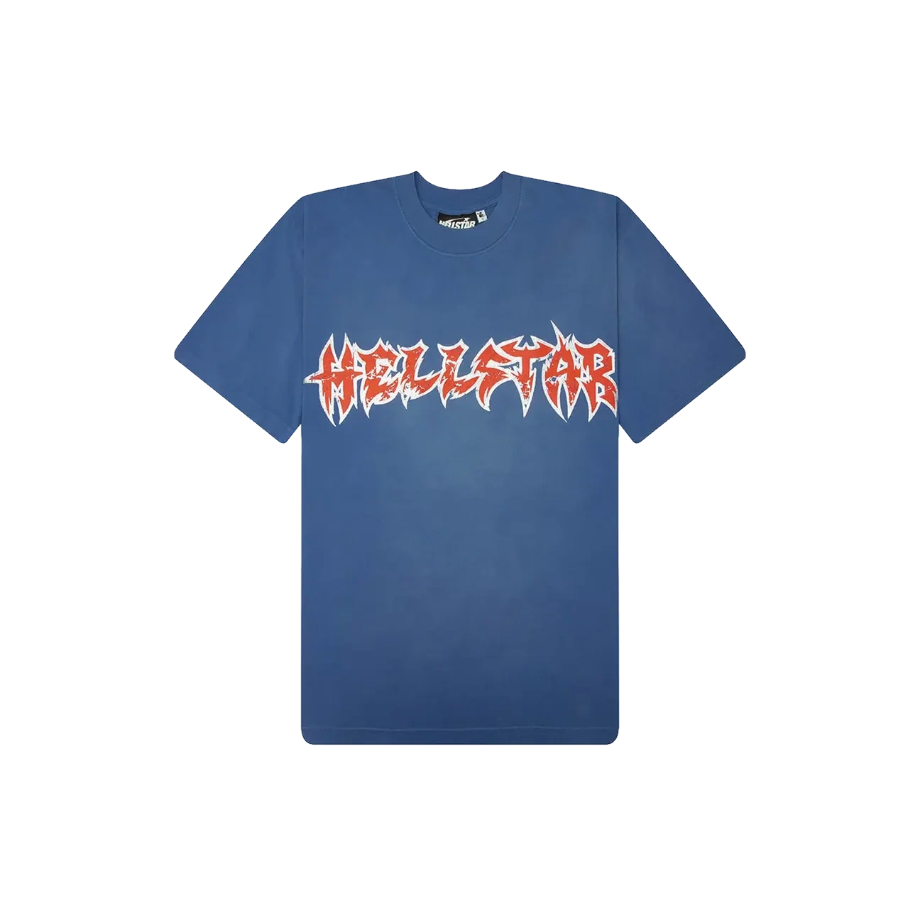 Hellstar Metal Logo Tee Blue Produktfoto