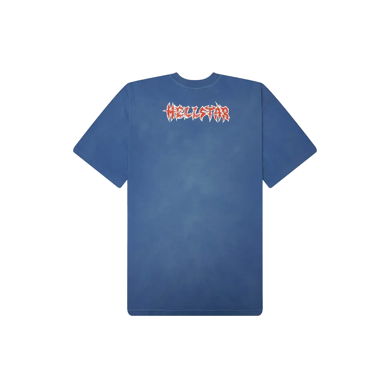 Hellstar Metal Logo Tee Blue - Image 1
