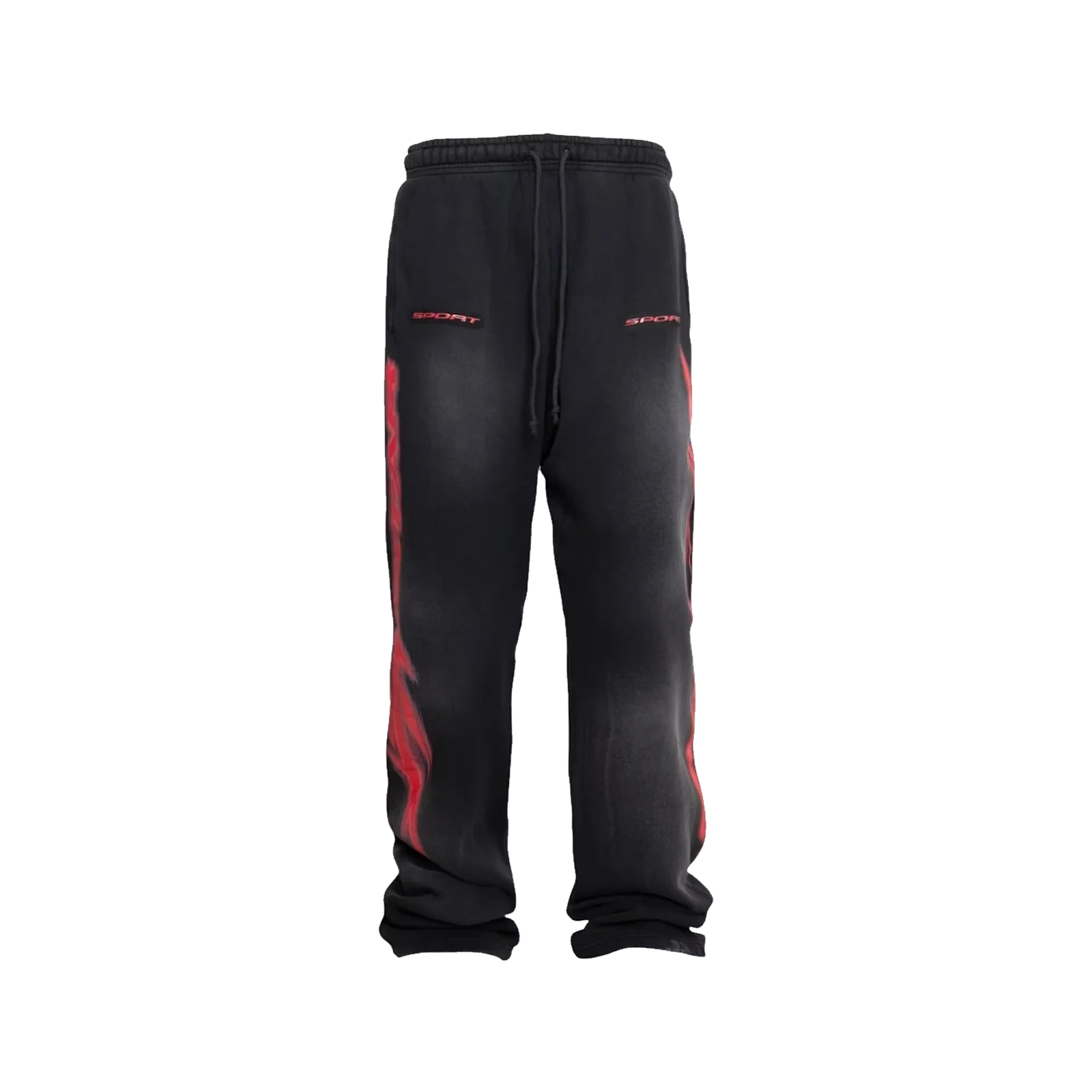 Hellstar Motion Blur Sweatpants Black Produktfoto
