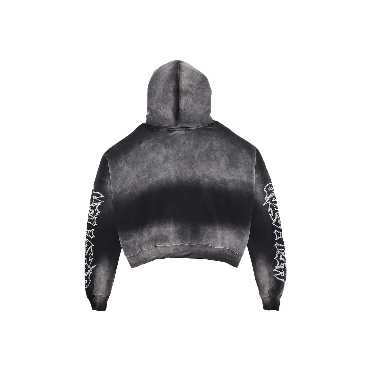 Hellstar Shine Graffiti Hoodie Black - Image 1