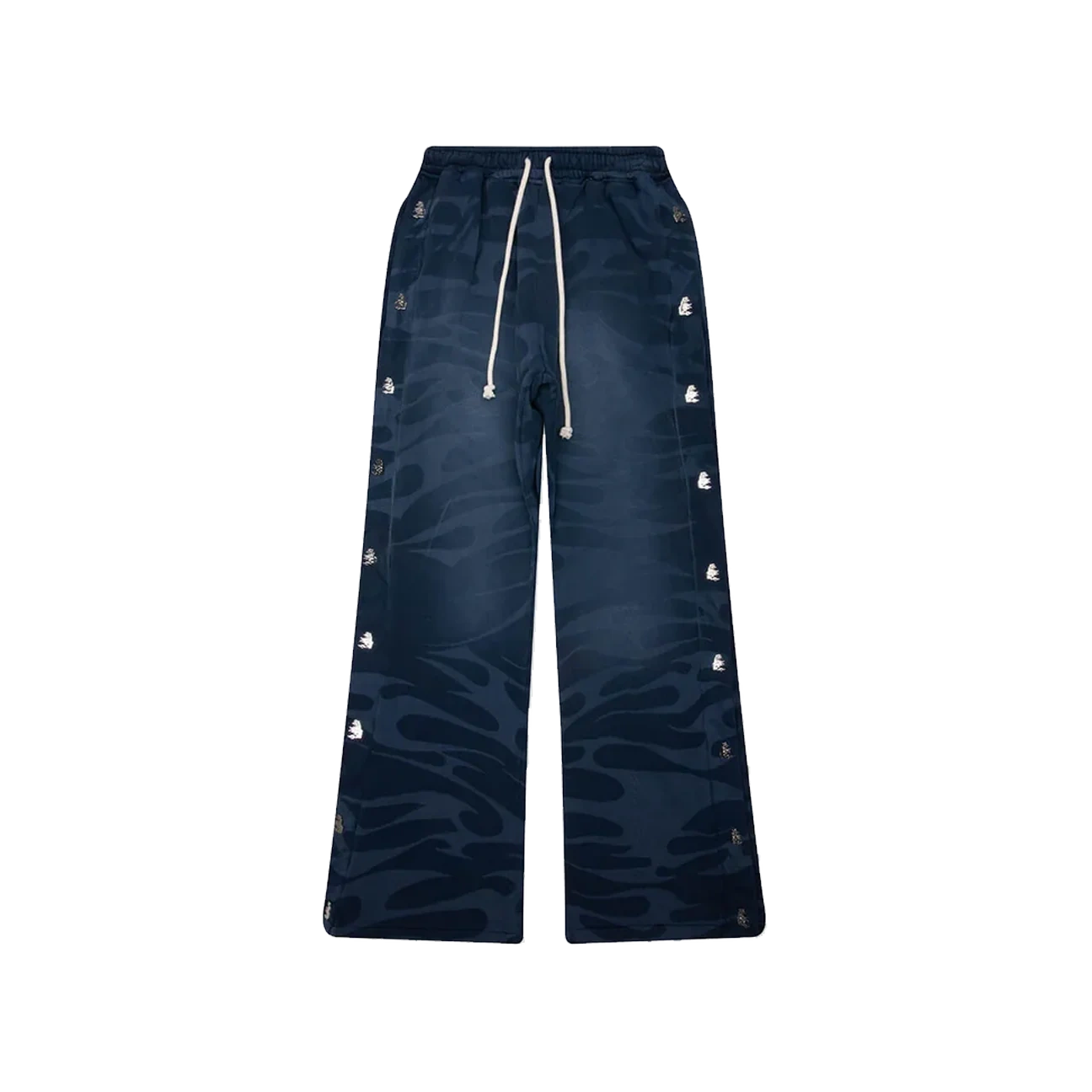 Hellstar SNAP Sweatpants W/ Flame Blue Produktfoto