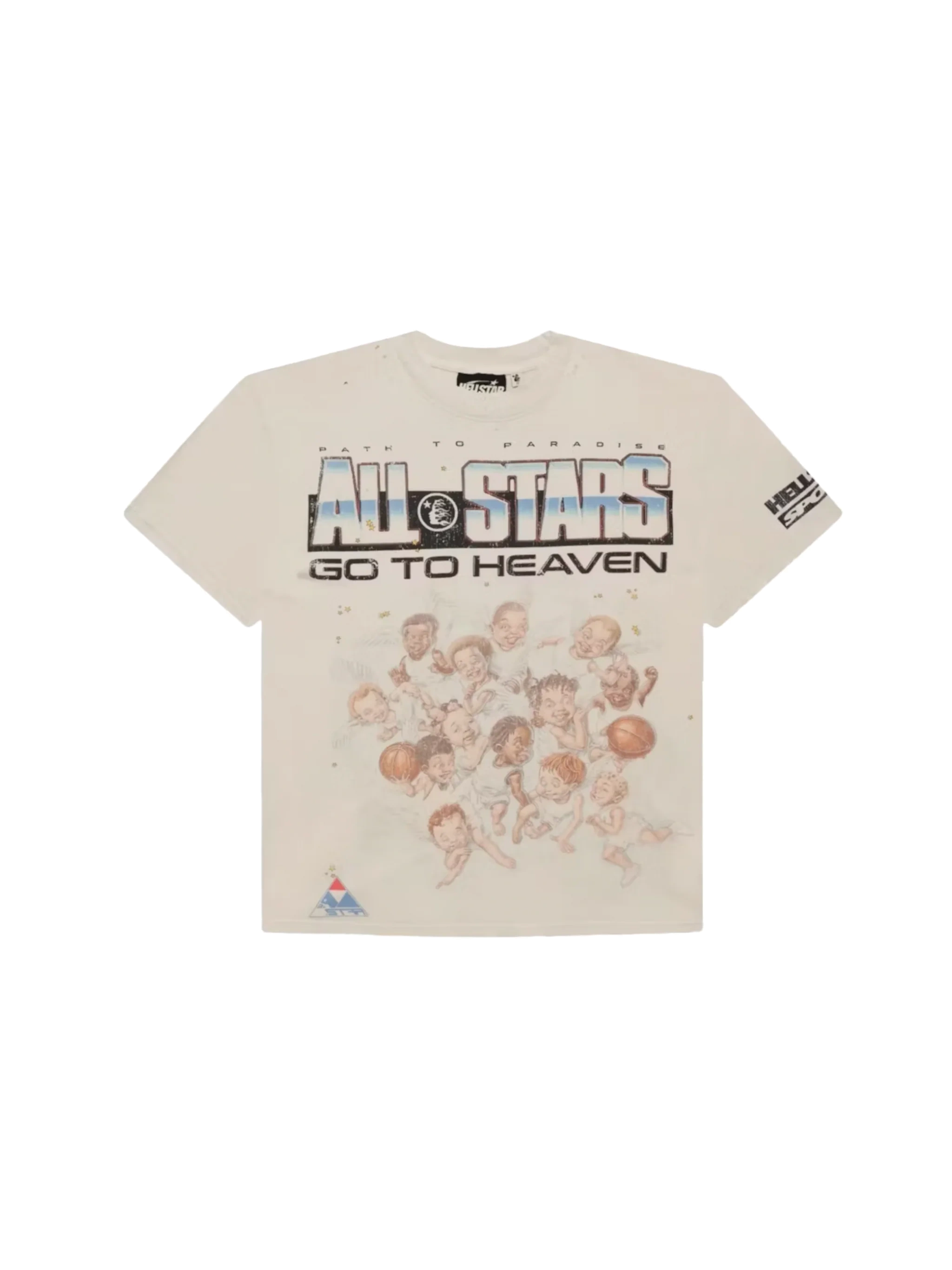 Hellstar All Stars T-Shirt White Produktfoto