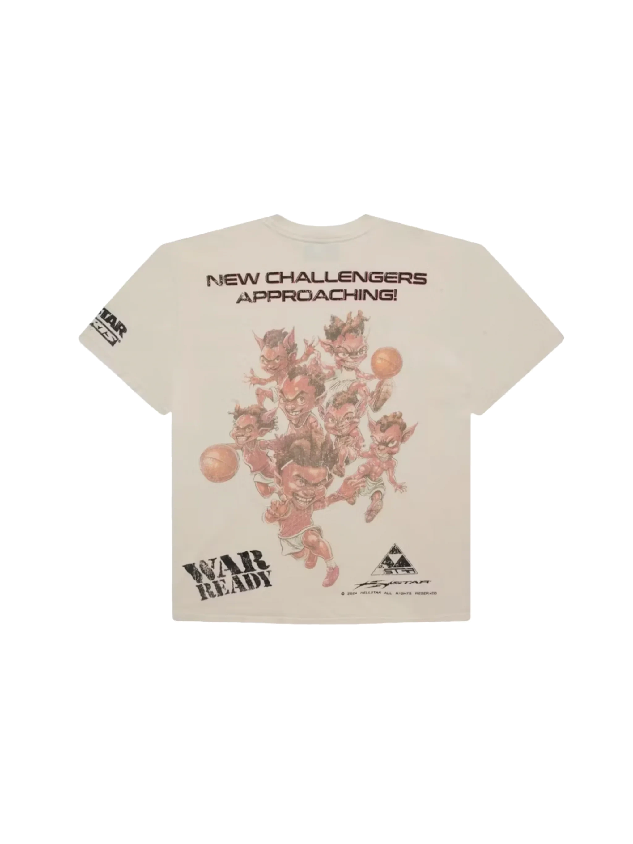 Hellstar All Stars T-Shirt White - Image 1
