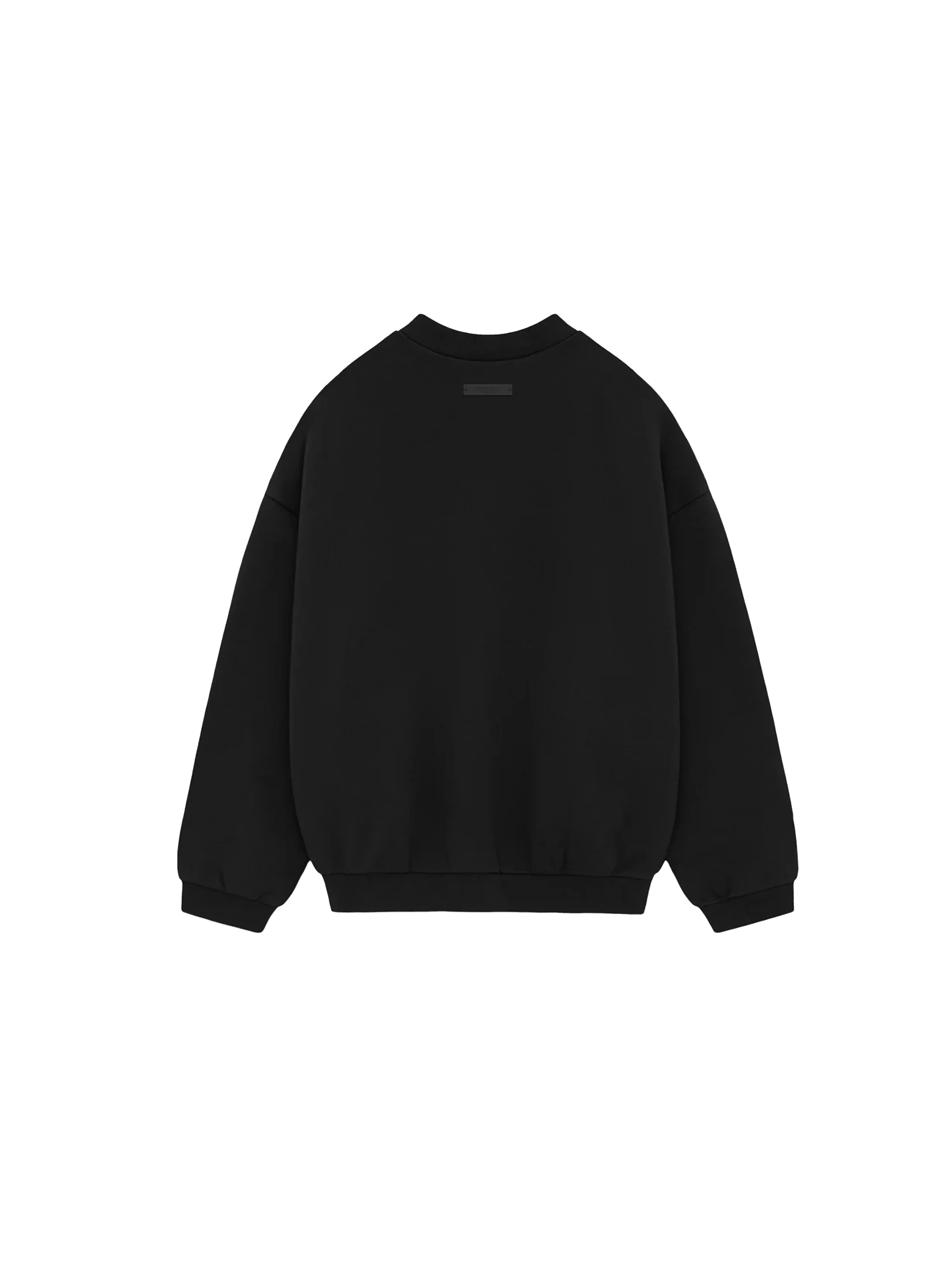 Fear of God Essentials Heavy Fleece Crewneck Black - Image 1