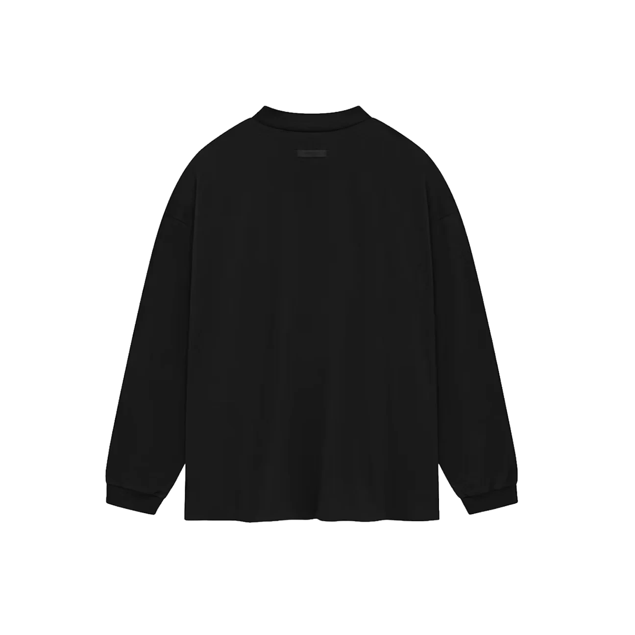 Fear of God Essentials Jersey Longsleeve Tee Black - Image 1