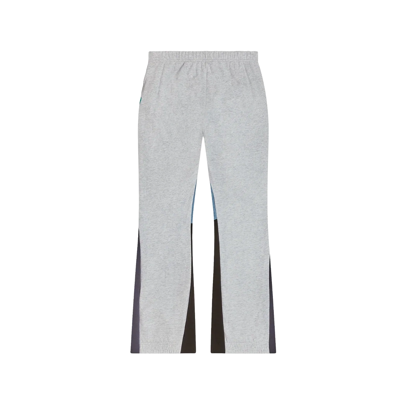 Gallery Dept. Dept Logo Sweatpant Flares Light Heather Gray/Navy/Black - Image 1