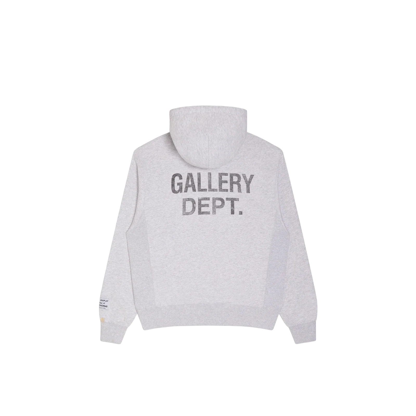 Gallery Dept. Paint Logo Hoodie Light Heather Grey - Image 1