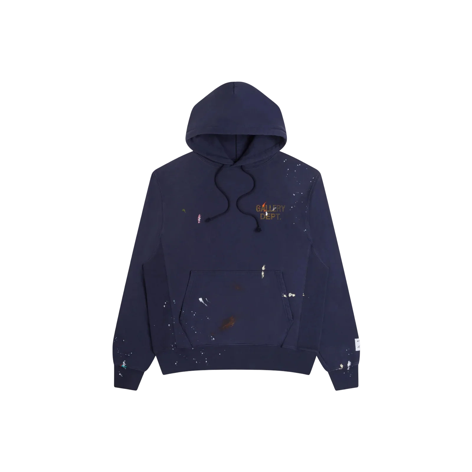 Gallery Dept. Paint Logo Hoodie Vintage Navy Produktfoto