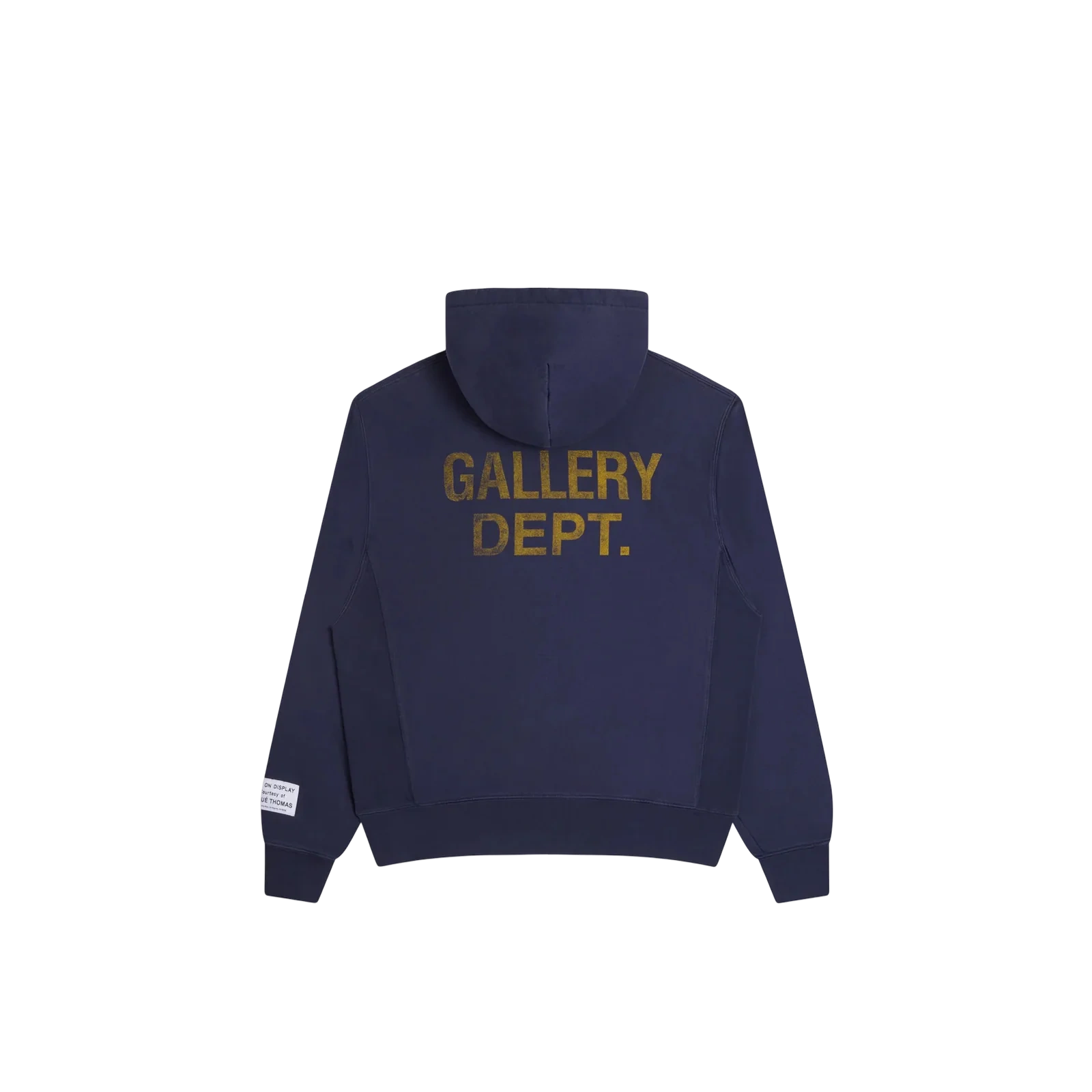 Gallery Dept. Paint Logo Hoodie Vintage Navy - Image 1