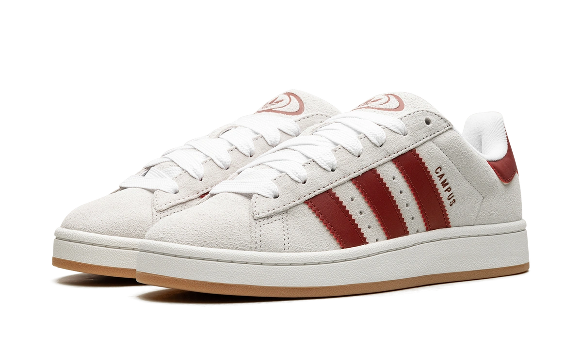 adidas Campus 00s Crystal White Preloved Ruby (W) - Image 1