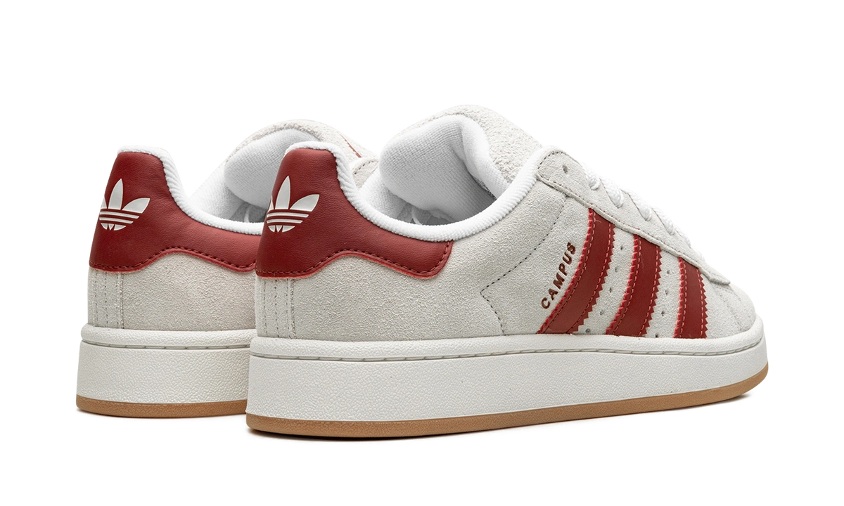 adidas Campus 00s Crystal White Preloved Ruby (W) - Image 2