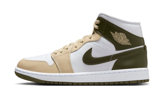 Air Jordan 1 Mid Military Drab (W)