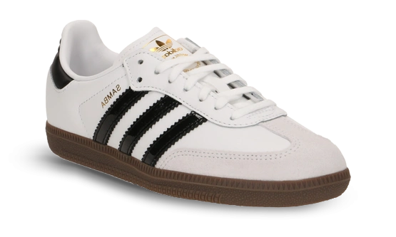 Foto del prodotto adidas Samba OG White Patent Black (GS)