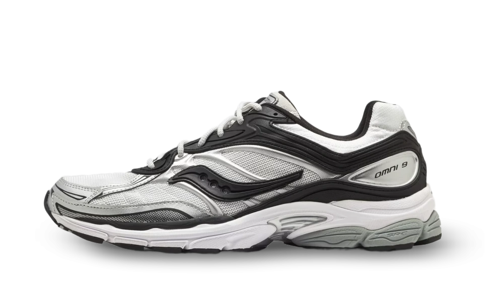 Saucony ProGrid Omni 9 White Black Produktfoto