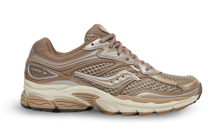 Saucony ProGrid Omni 9 Saddle Eggshell - Image 1