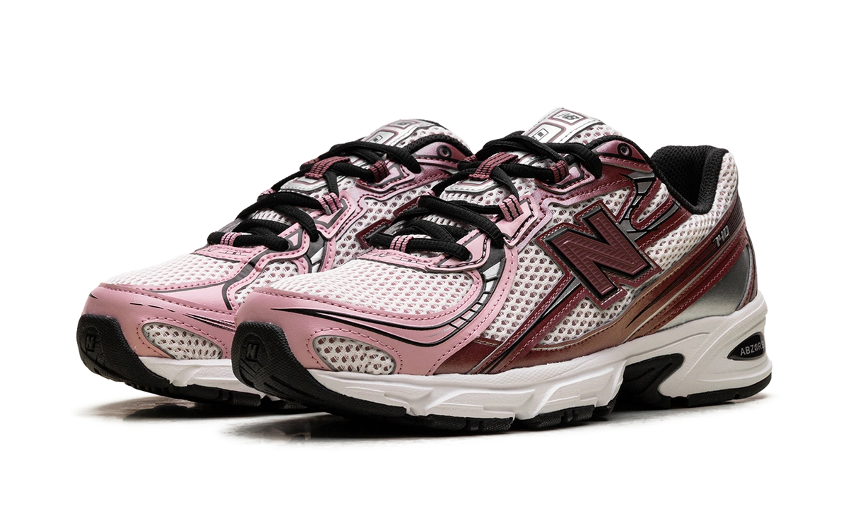 New Balance 740 Washed Burgundy Pink Taffy - Image 1