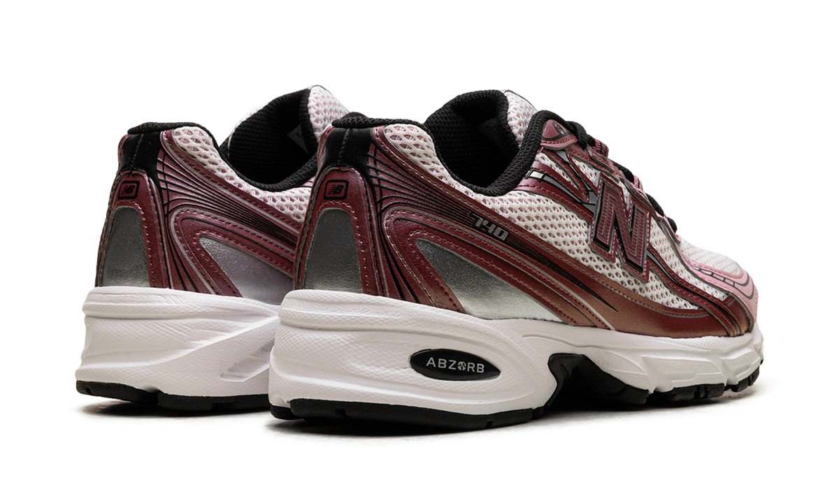 New Balance 740 Washed Burgundy Pink Taffy - Image 2
