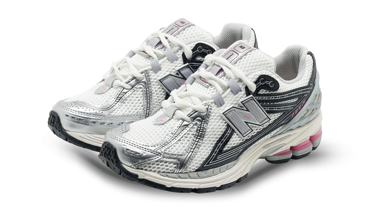 New Balance 1906R White Black Silver Pink - Image 1