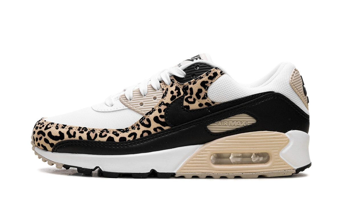 Nike Air Max 90 Leopard Sanddrift Black (W) productfoto
