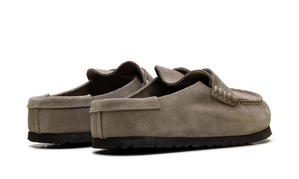 Birkenstock Naples Wrapped Suede Leather Taupe - Image 2
