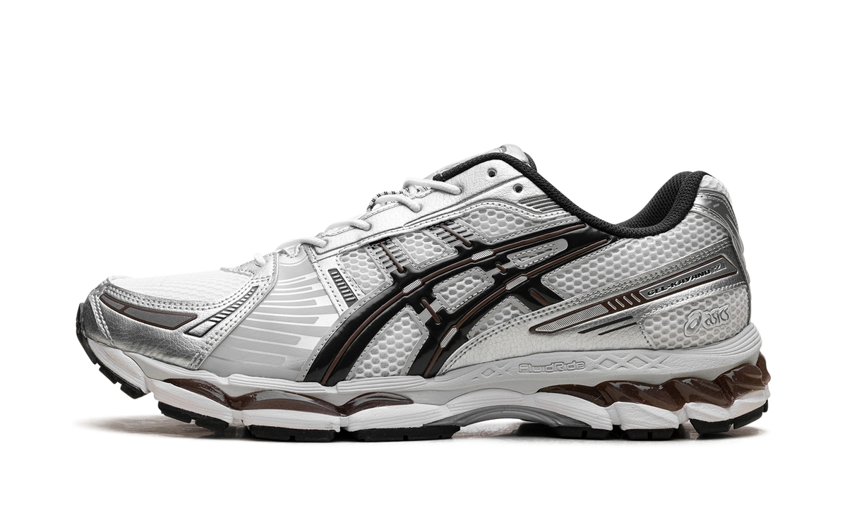 ASICS Gel-Kayano 12.1 White Graphite Grey Brown Produktfoto