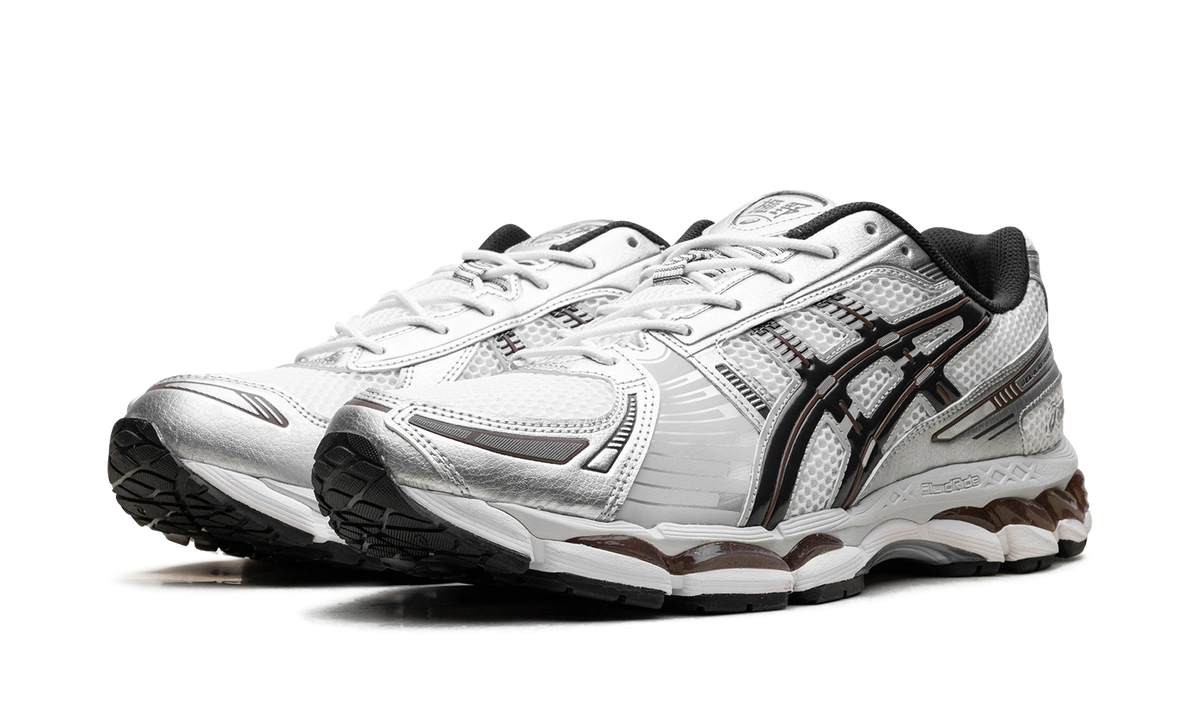ASICS Gel-Kayano 12.1 White Graphite Grey Brown - Image 1