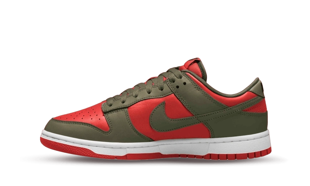 Nike Dunk Low Mystic Red Cargo Khaki product photo