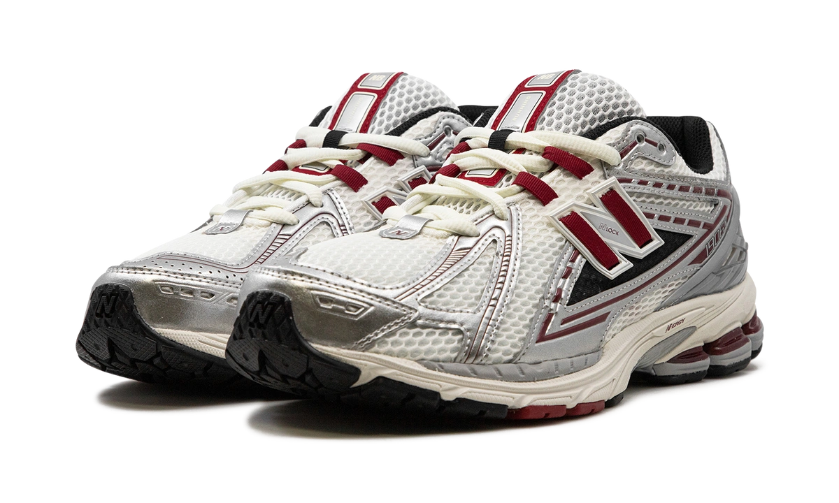 New Balance 1906R Silver Classic Crimson - Image 1