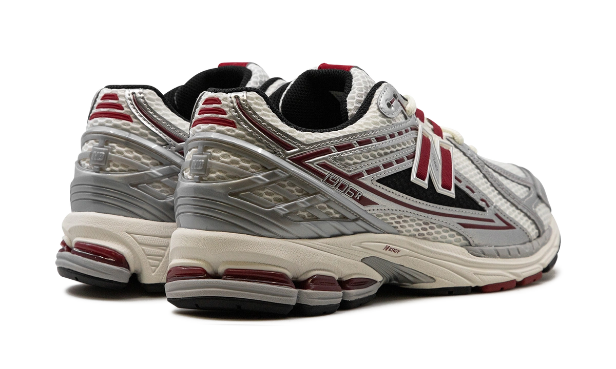 New Balance 1906R Silver Classic Crimson - Image 2