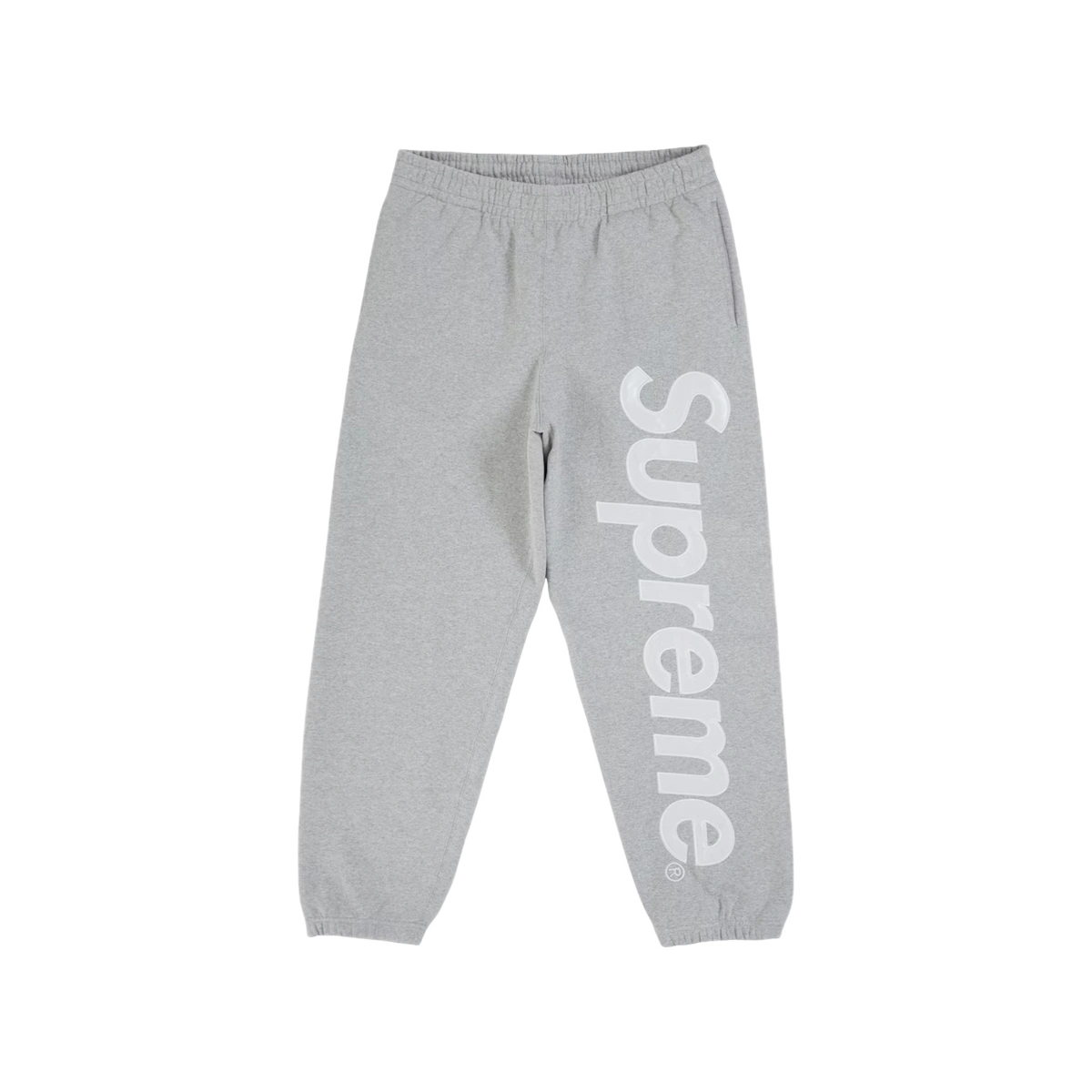 Foto del prodotto Supreme Satin Applique Sweatpant (SS26) Heather Grey