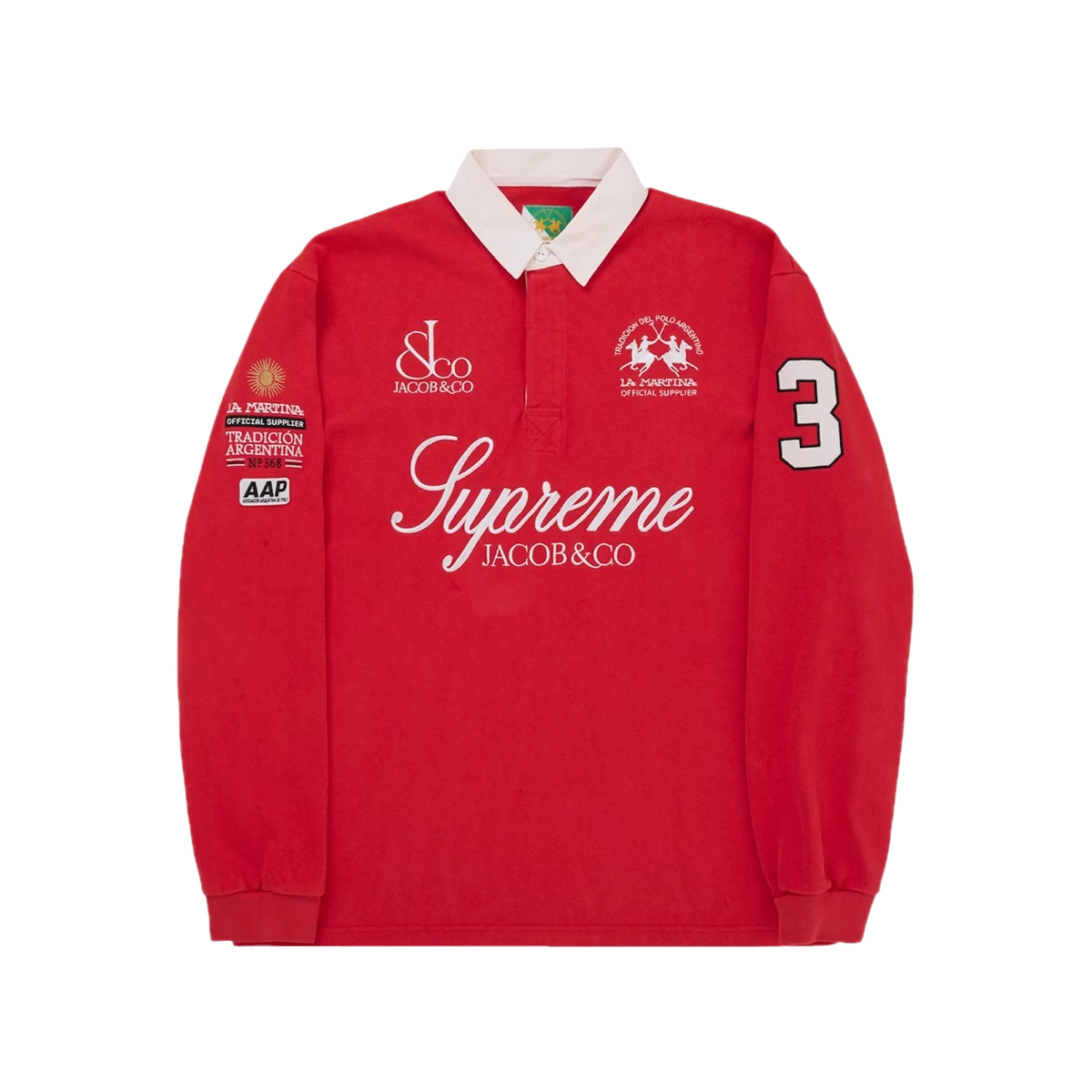 Foto del prodotto Supreme La Martina Rugby Red
