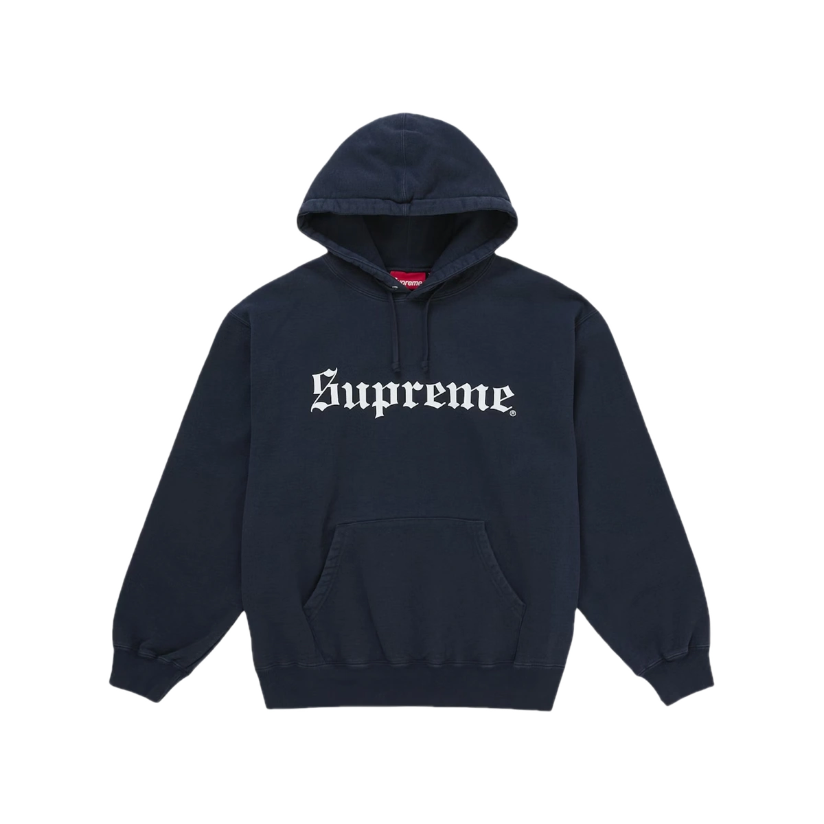 Foto del prodotto Supreme Washed Old English Hooded Sweatshirt Navy