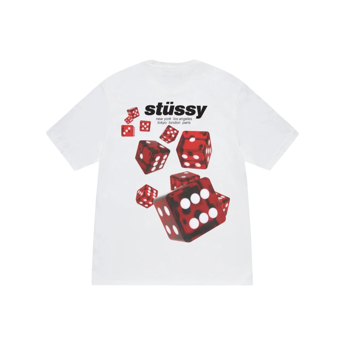Foto del prodotto Stüssy Rollers Tee White