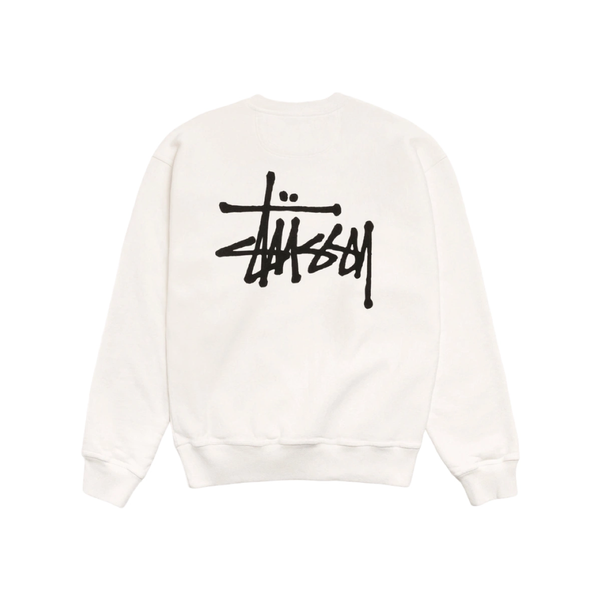 Stüssy Basic Crew Pigment Dyed Natural - Image 1