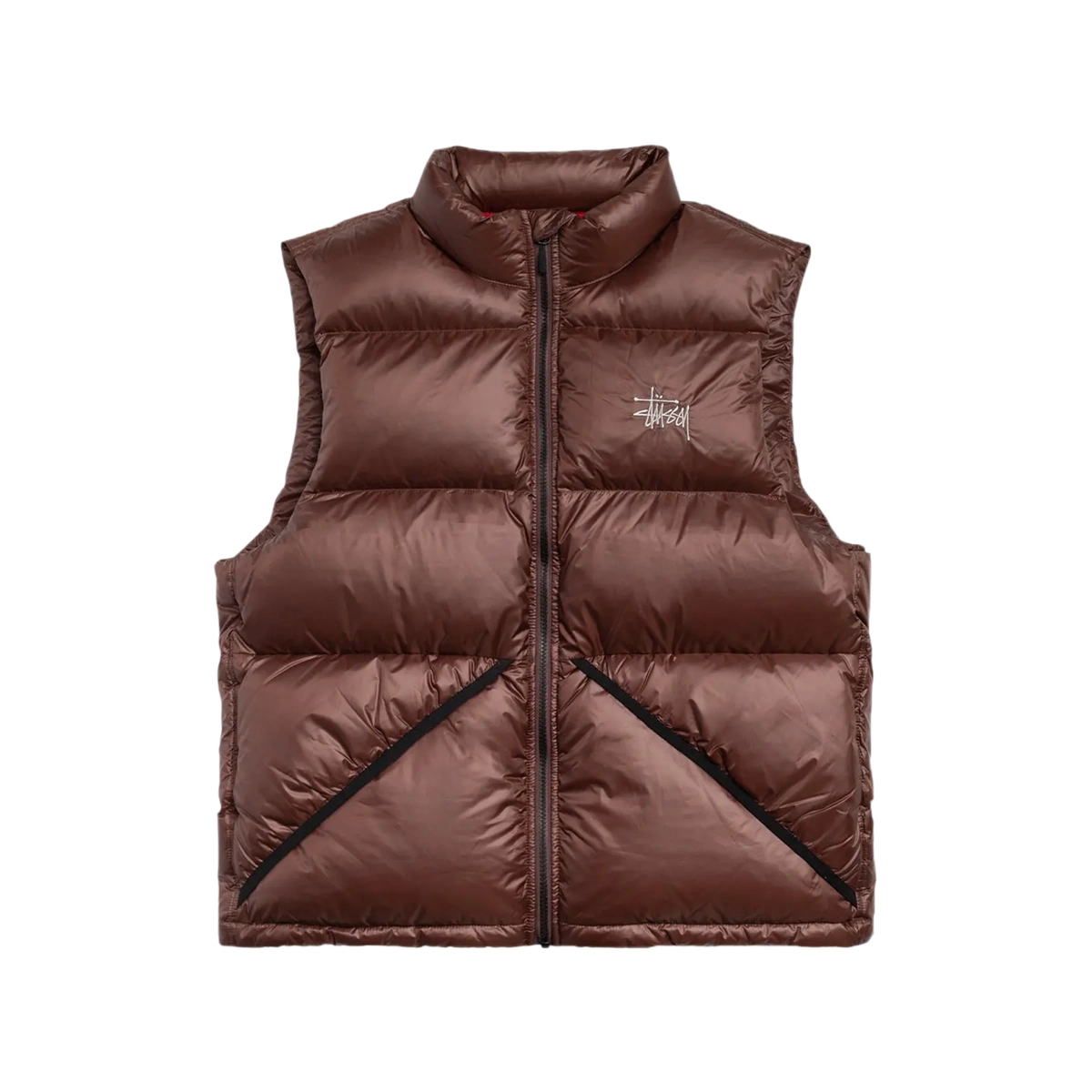 Foto del prodotto Stüssy Micro Ripstop Down Vest Brown