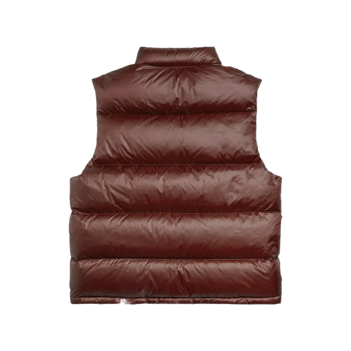 Stüssy Micro Ripstop Down Vest Brown - Image 1