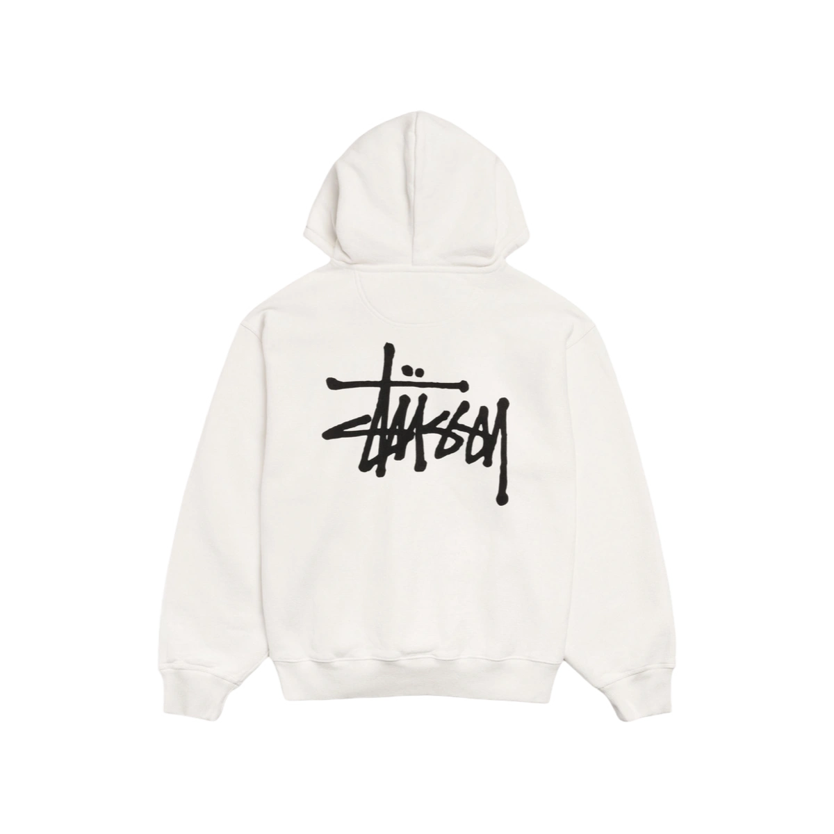Stüssy Basic Zip Hoodie Pigment Dyed Natural - Image 1